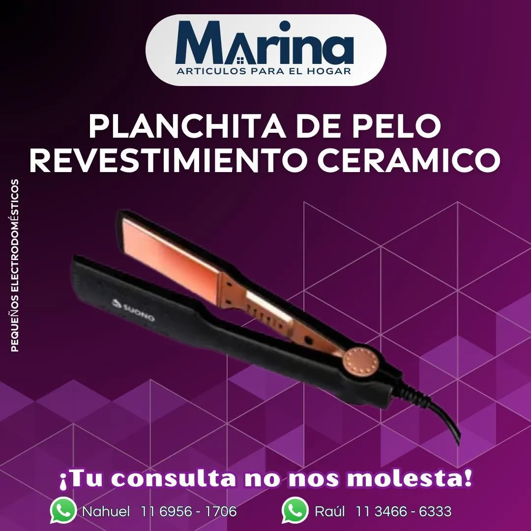 Planchita de Pelo Revestimiento Ceramico